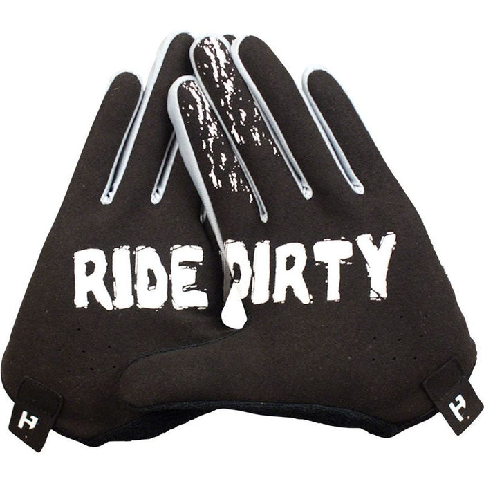 Handup Most Days Black White Prizm Bicycle Gloves