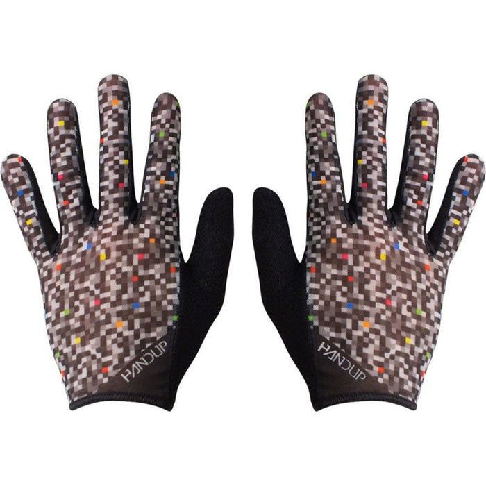Handup Vented Pixelated Bicycle Gloves