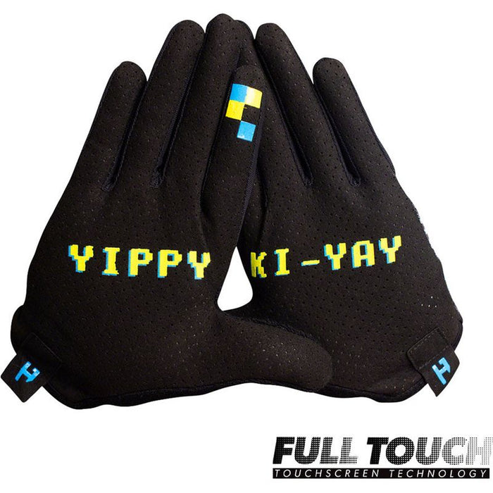 Handup Vented Pixelated Bicycle Gloves