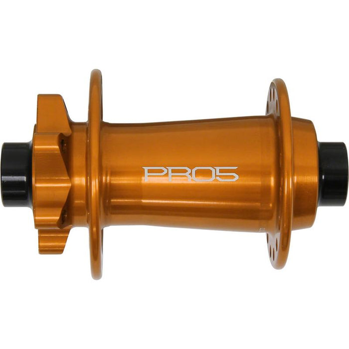 Hope Pro 5 Front Hub - 15 x 110mm 6-Bolt Orange 32H
