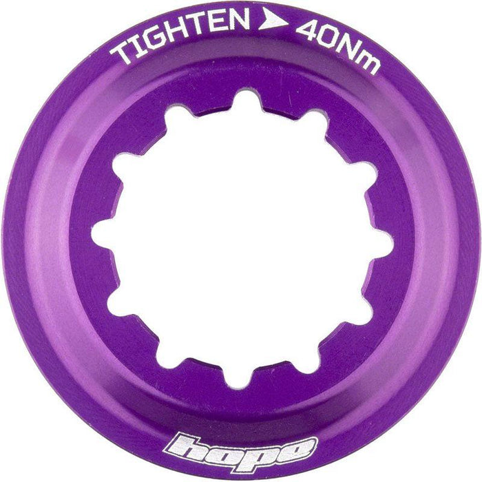 Hope Center Lock Disc Lockring - Purple