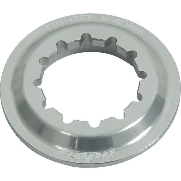 Hope Center Lock Disc Lockring - Silver