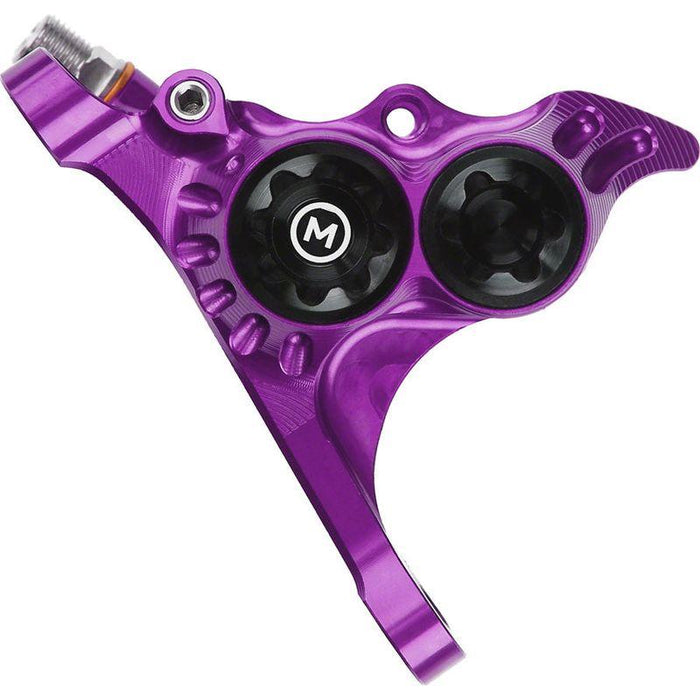 Hope RX4 Disc Brake Caliper - Front Flat Mount Direct 20mm Mineral Oil Type Purple