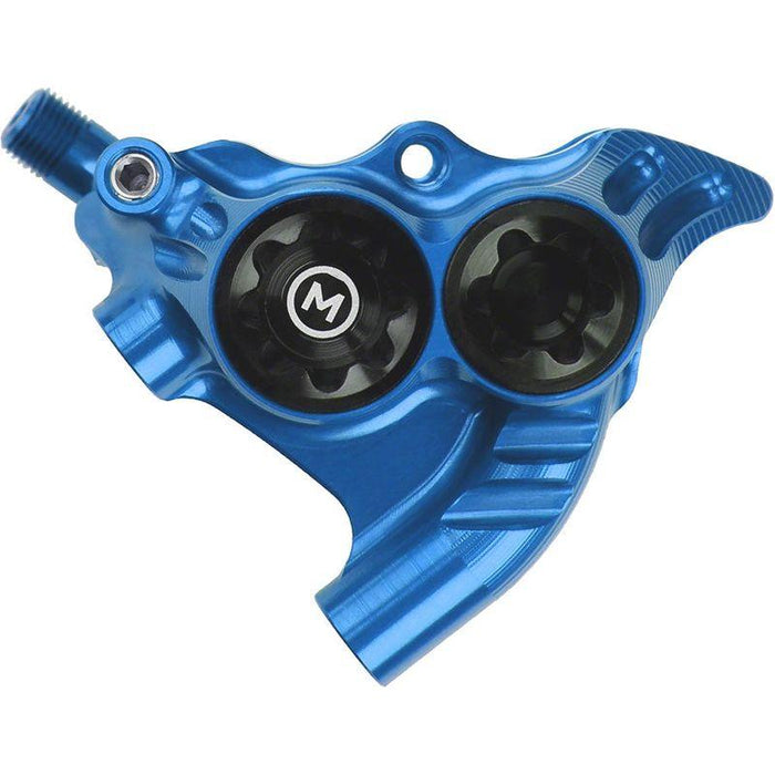 Hope RX4 Disc Brake Caliper - Rear Flat Mount Direct 20mm Mineral Oil Blue