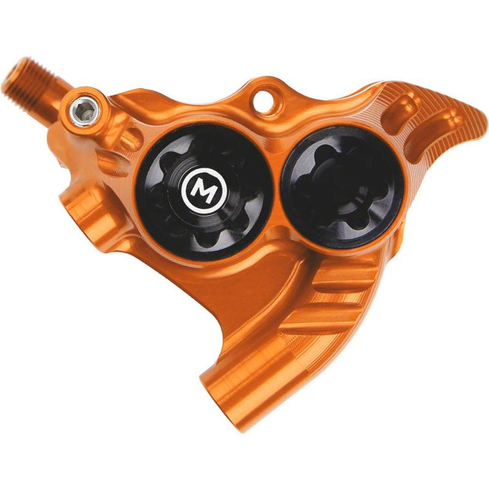 Hope RX4 Disc Brake Caliper - Rear Flat Mount Direct 20mm Mineral Oil Orange