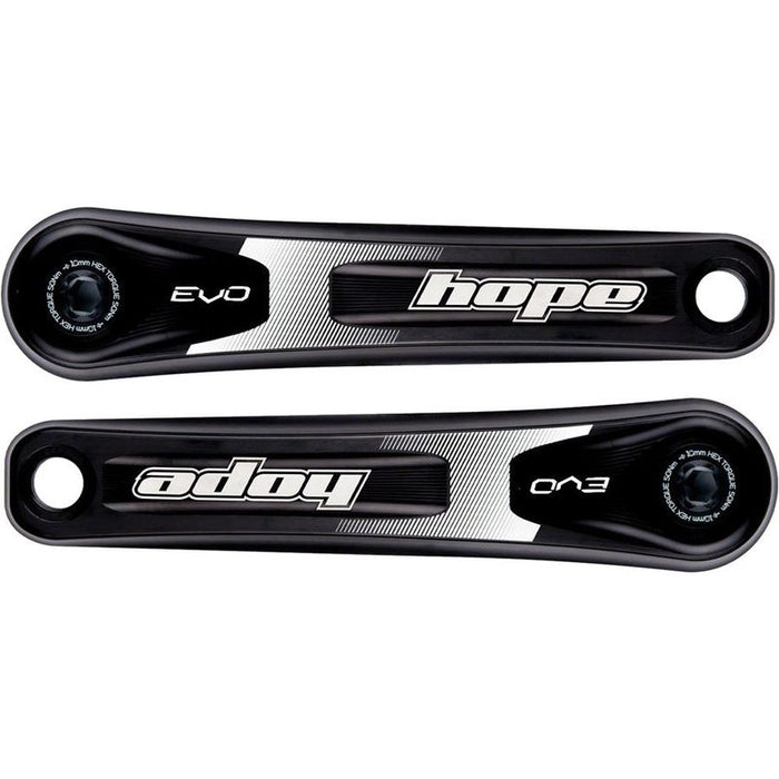 Hope Evo Fat Bike Crankset - 165mm Direct Mount 30mm Spindle For 190/197mm Rear Spacing Black