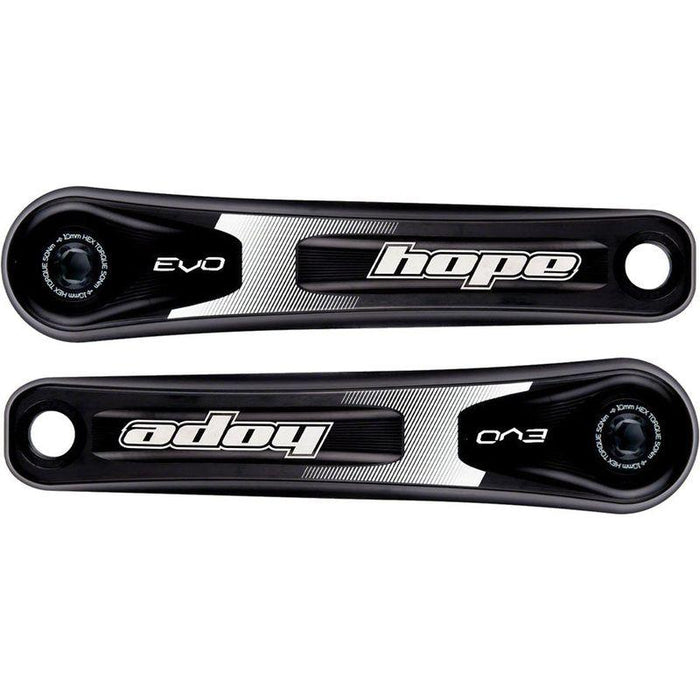 Hope Evo Fat Bike Crankset - 170mm Direct Mount 30mm Spindle For 190/197mm Rear Spacing Black