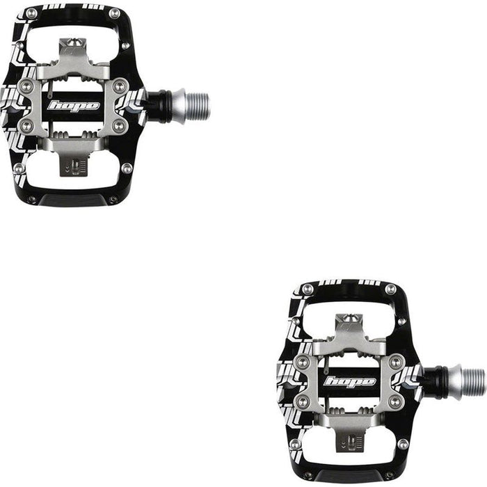 Hope Union TC Pedals - Dual Sided Clipless with Platform 9/16 Black