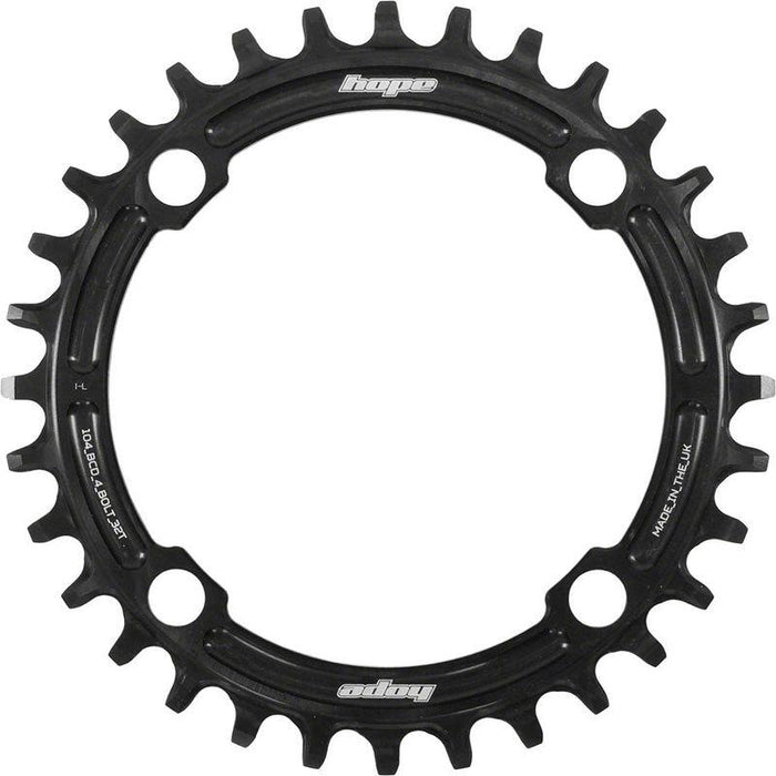 Hope Retainer Chainring - 32t 104 BCD R22 Black