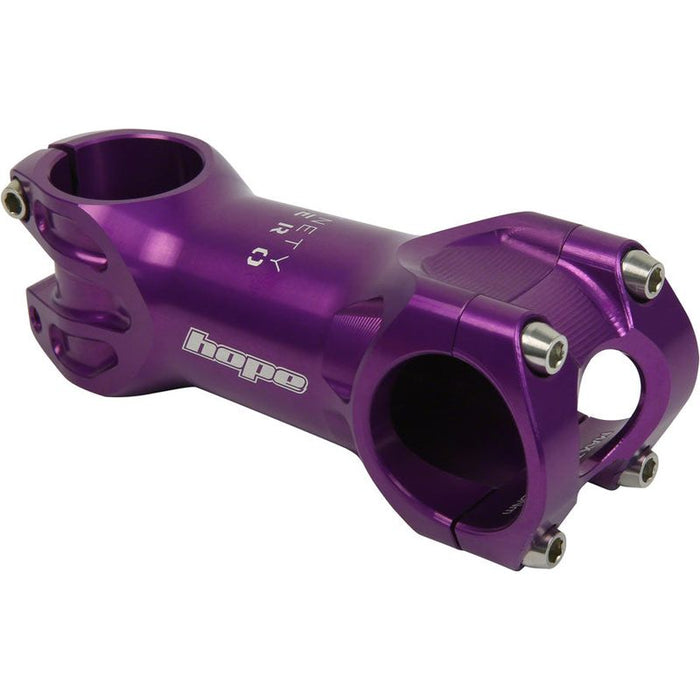 Hope XC Stem - 90mm 31.8 Clamp /-0 1 1/8 Purple