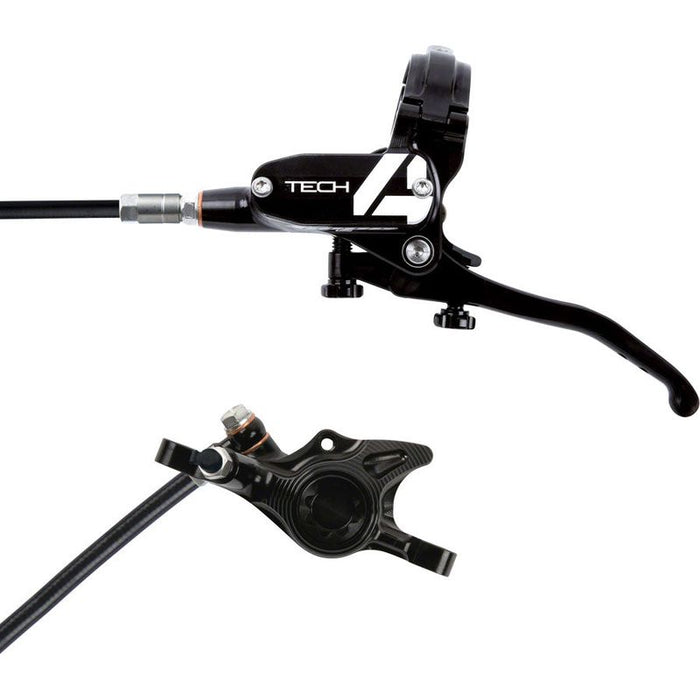 Hope Tech 4 X2 Disc Brake and Lever Set - Rear Hydraulic Post Mount Black