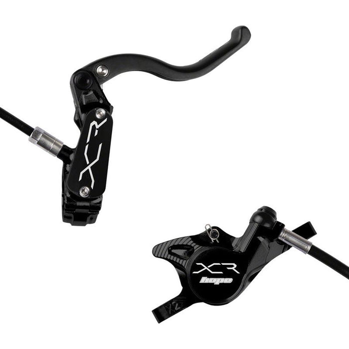 Hope XCR Pro X2 Disc Brake and Lever Set - Rear Hydraulic Post Mount Black