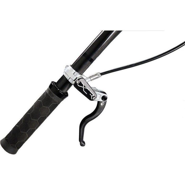 Hope XCR Pro X2 Disc Brake and Lever Set - Rear Hydraulic Post Mount Silver