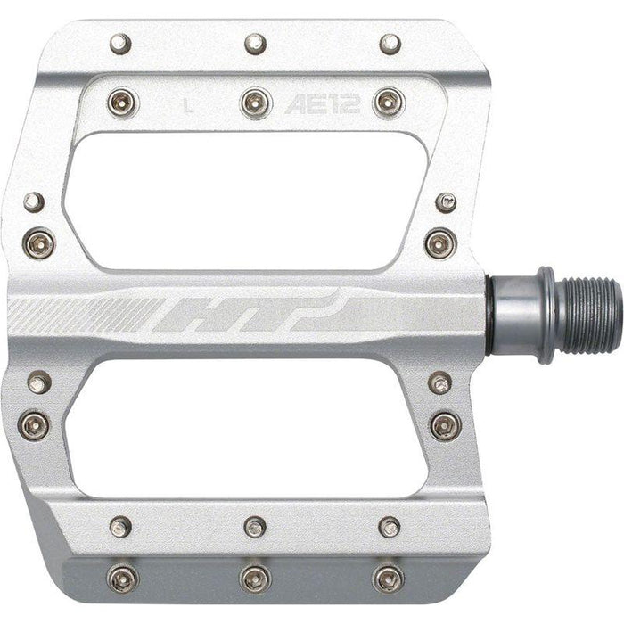 HT Components AE12 Pedals - Platform Aluminum 9/16 Silver
