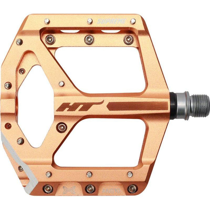 HT Components ANS10 Pedals - Platform Aluminum 9/16 Rose Gold