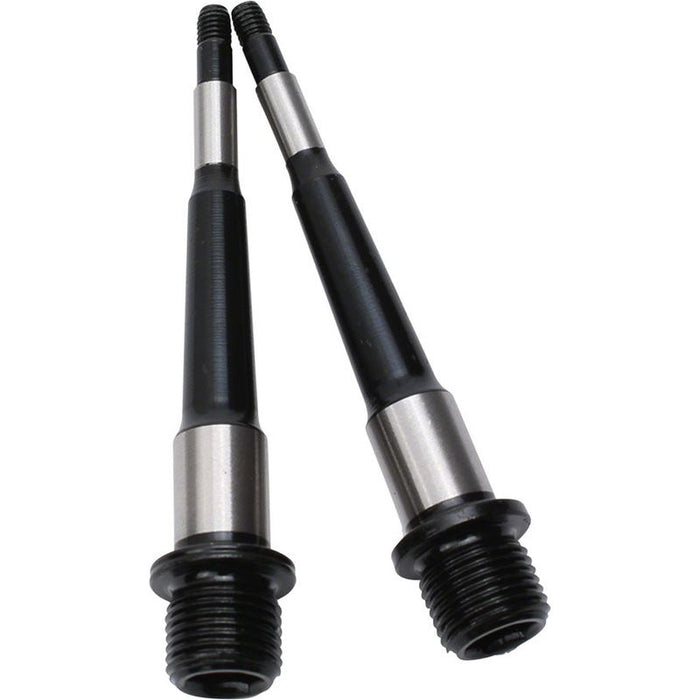 HT Components EVO Pedal Spindle - AE03/AE05 IGUS Chromoly Black