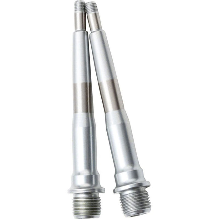 HT Components Nano/Air Pedal Spindle - AN/MN Chromoly Silver