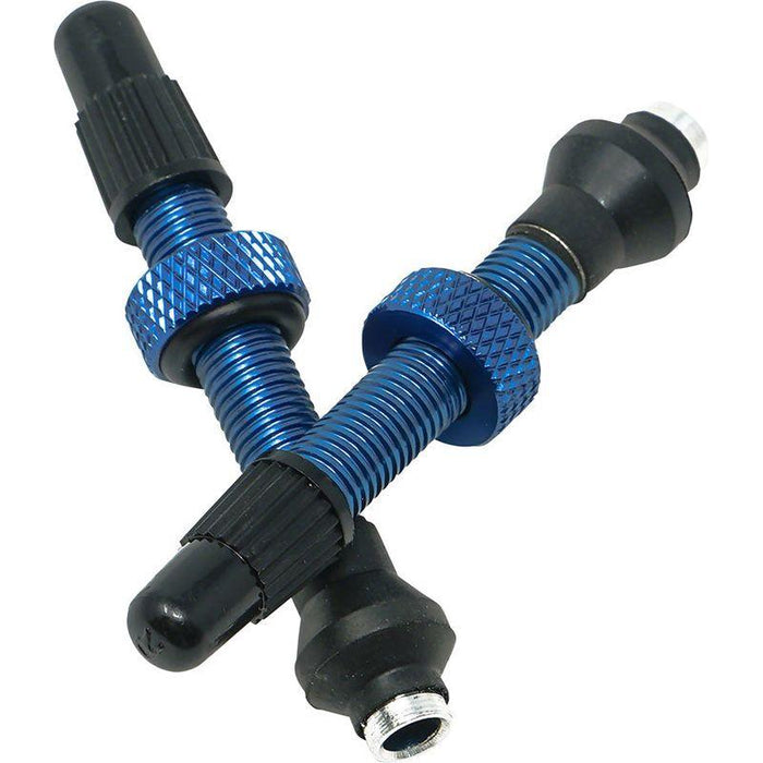 Industry Nine Tubeless Valves - 40mm Blue Pair