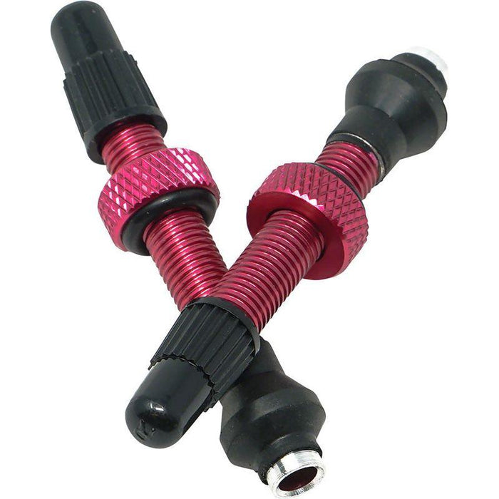 Industry Nine Tubeless Valves - 40mm Pink Pair
