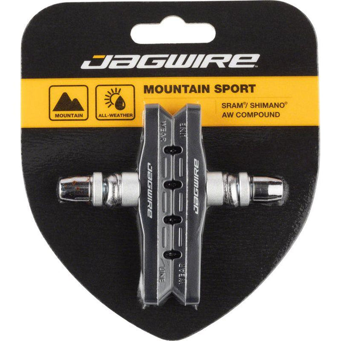 Jagwire Mountain Sport Threaded Bicycle Brake Pads