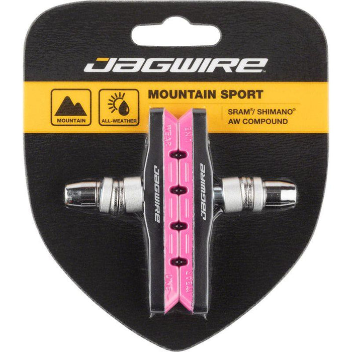 Jagwire Mountain Sport Threaded Bicycle Brake Pads
