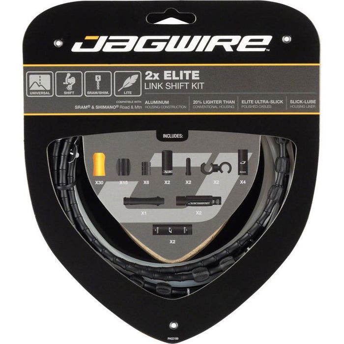 Jagwire 2x Elite Link Shift Cable Kit