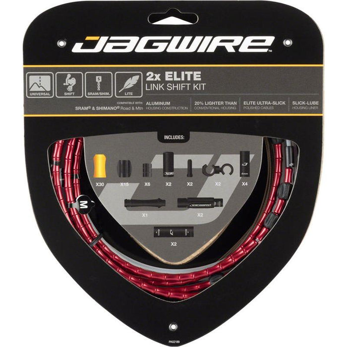 Jagwire 2x Elite Link Shift Cable Kit