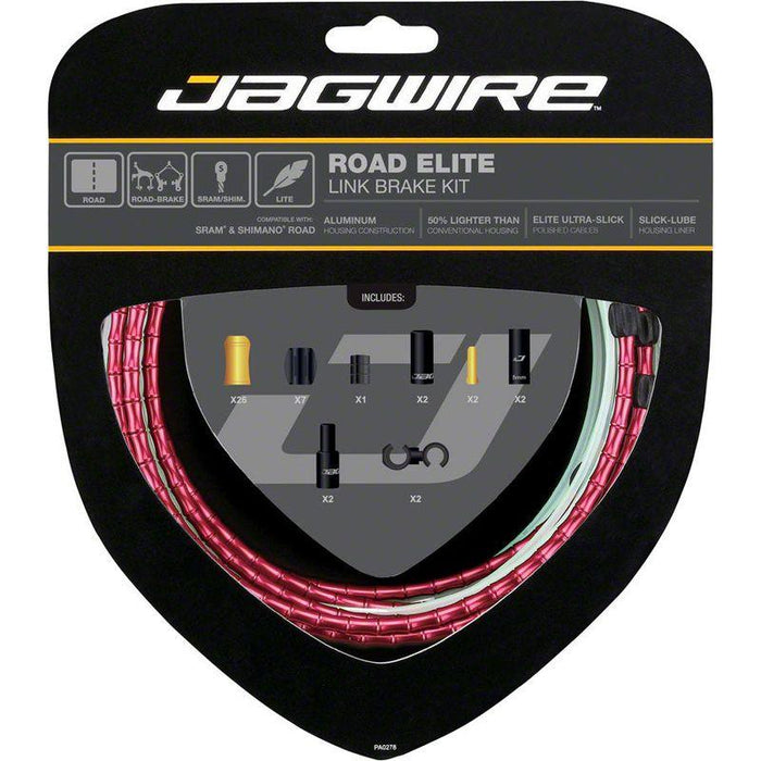 Jagwire Road Elite Link Brake Kit Bicycle Brake Cables