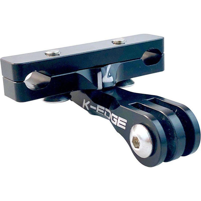 K-EDGE Go BIG Pro Saddle Rail Camera Mount for GoPro Garmin and Shimano Black