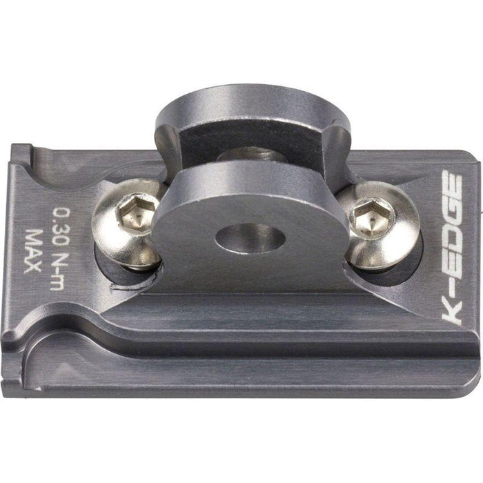 K-EDGE NiteRider Adapter: for K-EDGE Go Big Mounts and Combo Mounts Gun Metal