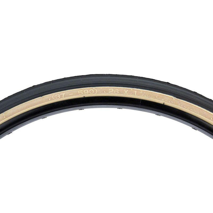 Kenda Street K40 Tire - 26 x 1-3/8 Clincher Wire Black/Tan 30tpi