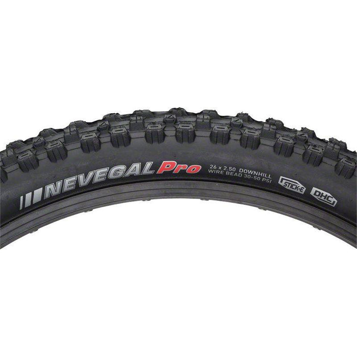 Kenda Nevegal DH Tire - 26 x 2.5 Clincher Wire Black