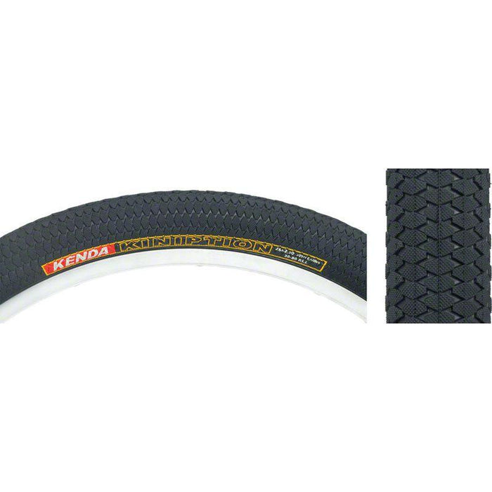 Kenda Kiniption Tire - 26 x 2.3 Clincher Wire Black 30tpi