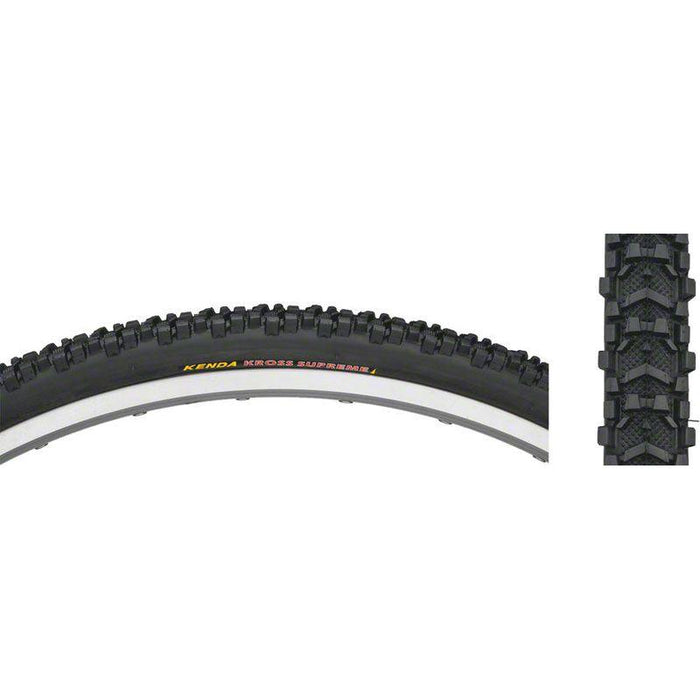 Kenda Kross Supreme Tire - 700 x 35 Clincher Folding Black 60tpi