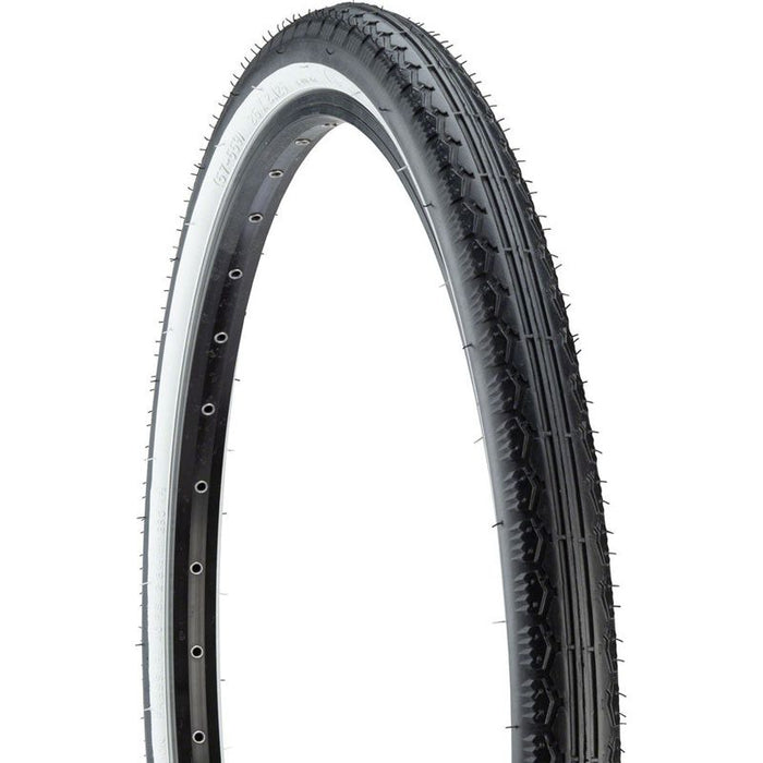 Kenda Cruiser K130 Tire - 26 x 2.125 Clincher Wire Black/White 22tpi
