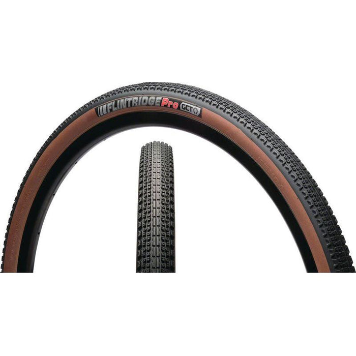 Kenda Flintridge Pro Tire - 700 x 40 Tubeless Folding Coffee Sidewall 120tpi GCT