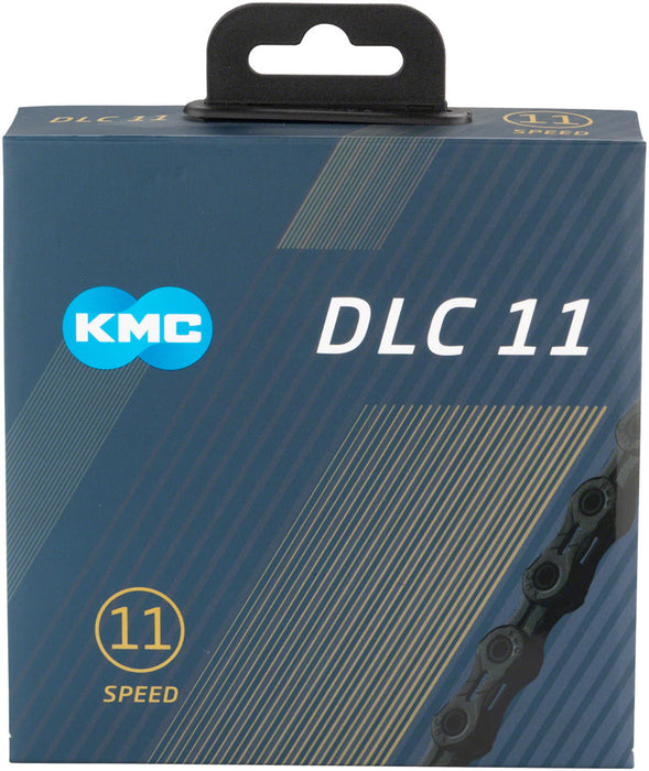 KMC DLC 11 Chain - 11-Speed 118 Links Black/Orange