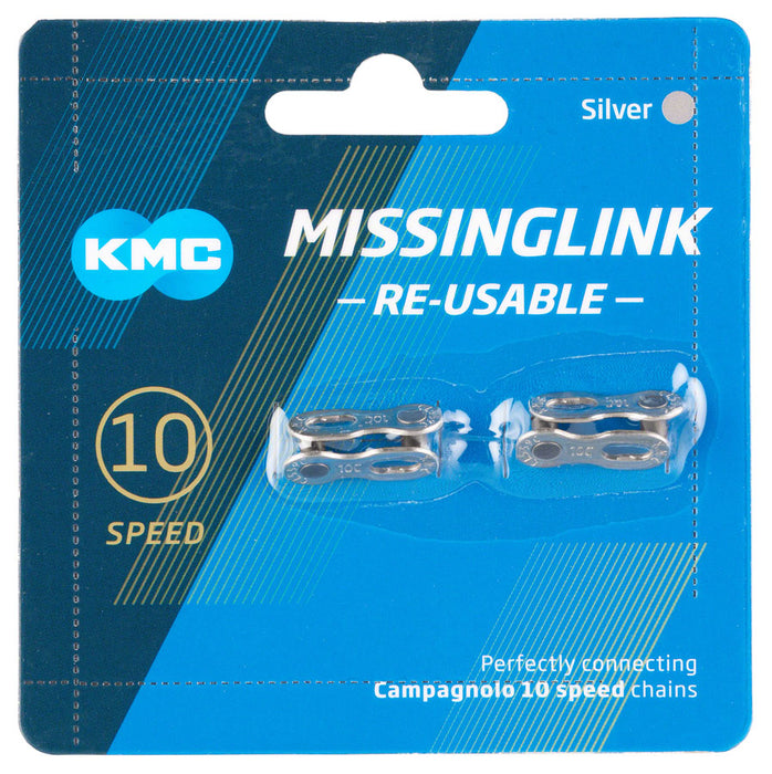 KMC Missing Link Connectors 2 Pairs Bicycle Chain Master Links