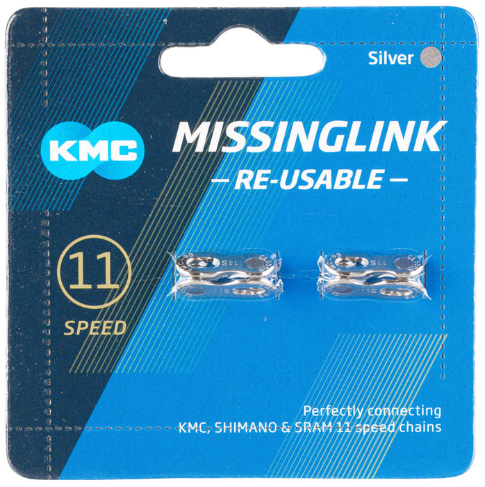 KMC MissingLink 11R (Reusable) Bicycle Chain Master Links