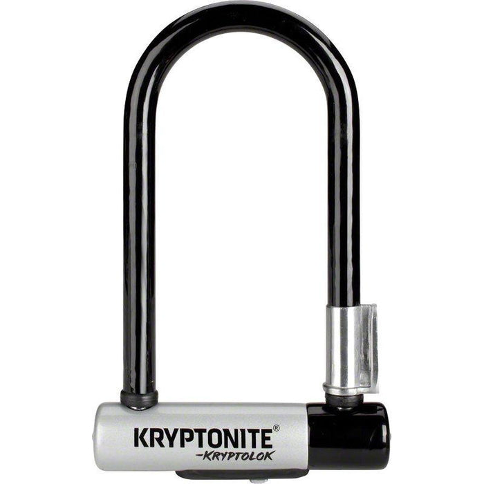 Kryptonite KryptoLok U-Lock - 3.25 x 7 Keyed Black Includes bracket