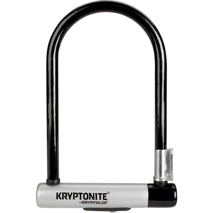 Kryptonite KryptoLok U-Lock - 5 x 9 Keyed Black Includes bracket