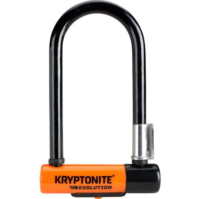 Kryptonite Evolution Series U-Lock - 3.25 x 7 Keyed Black Includes 4' cable