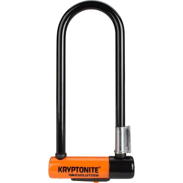 Kryptonite Evolution Series U-Lock - 3 x 9.5 Keyed Black Includes bracket