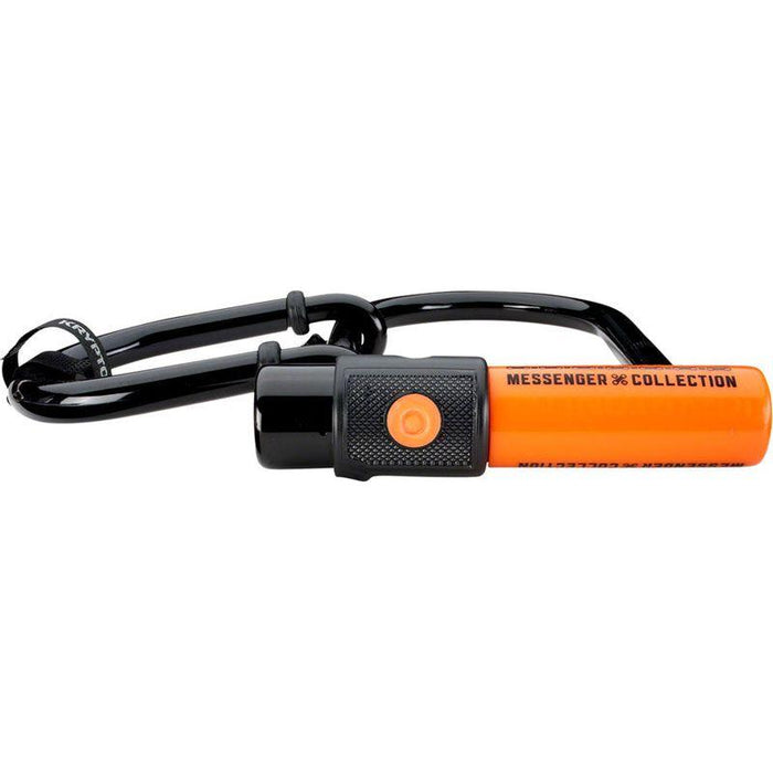 Kryptonite Messenger Mini Plus U-Lock - 3.75 x 6.5 Keyed Black Includes 3.25 wheel extender shackle