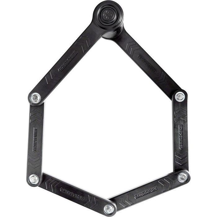 Kryptonite Keeper 585 Folding Lock: Black 85cm 3mm