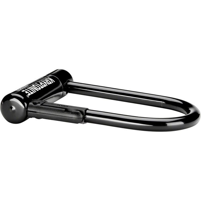 Kryptonite Keeper U-Lock - 3.25 x 6 Keyed Black Includes bracket