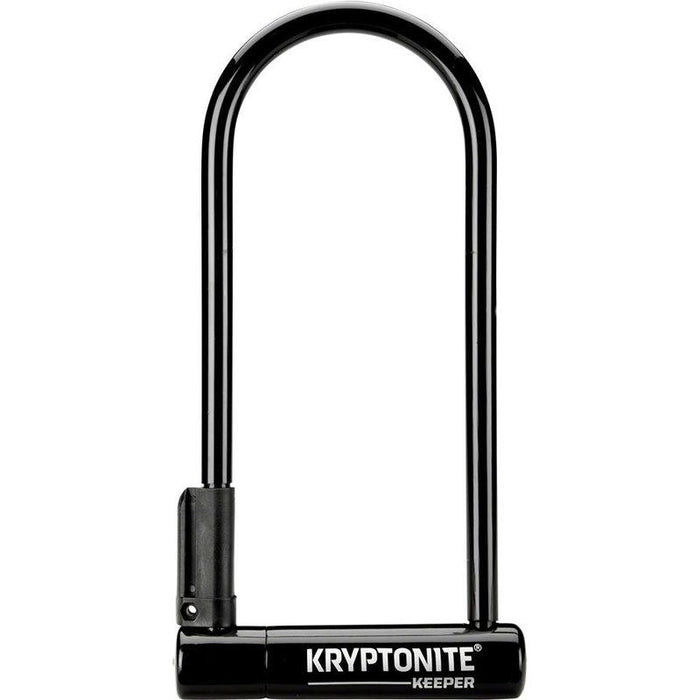 Kryptonite Keeper U-Lock - 4 x 10 Keyed Black Includes bracket