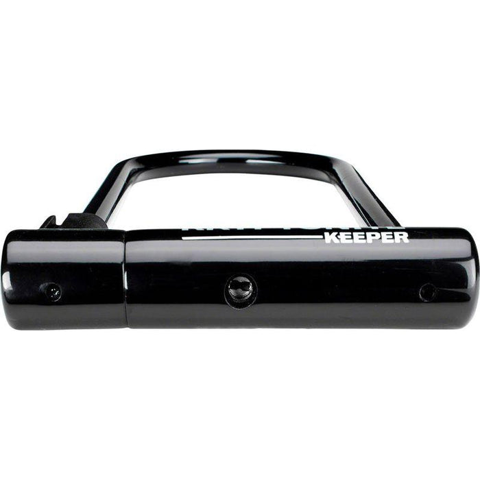 Kryptonite Keeper U-Lock - 4 x 8 Keyed Black Includes 4' cable and bracket