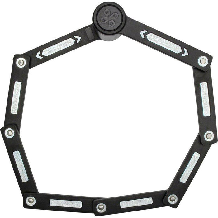 Kryptonite Keeper Mini Folding Lock - Includes Bracket Black