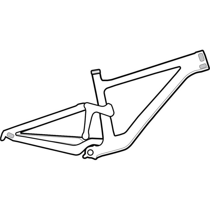 Lizard Skins Clear Bicycle Frame Protector